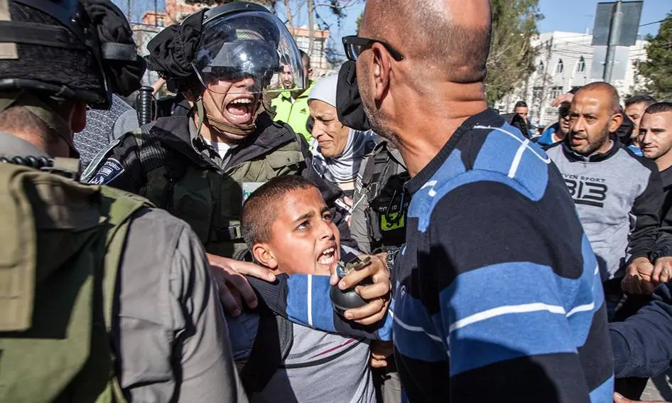 Israel detiene a niños palestinos