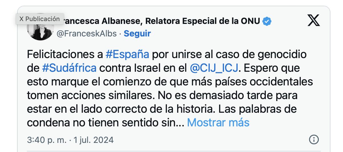 España contra Israel